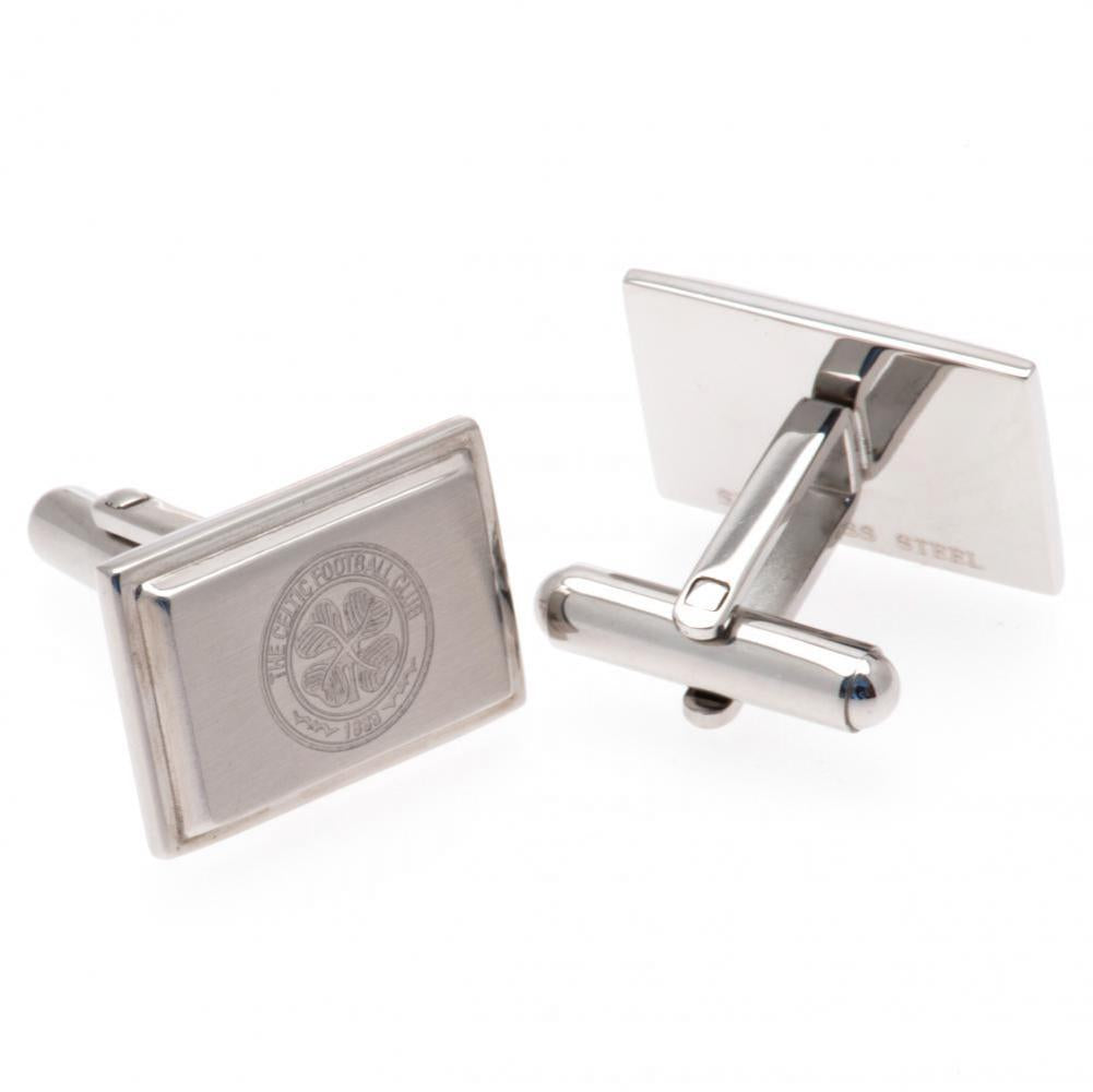 View Celtic FC Stainless Steel Cufflinks information