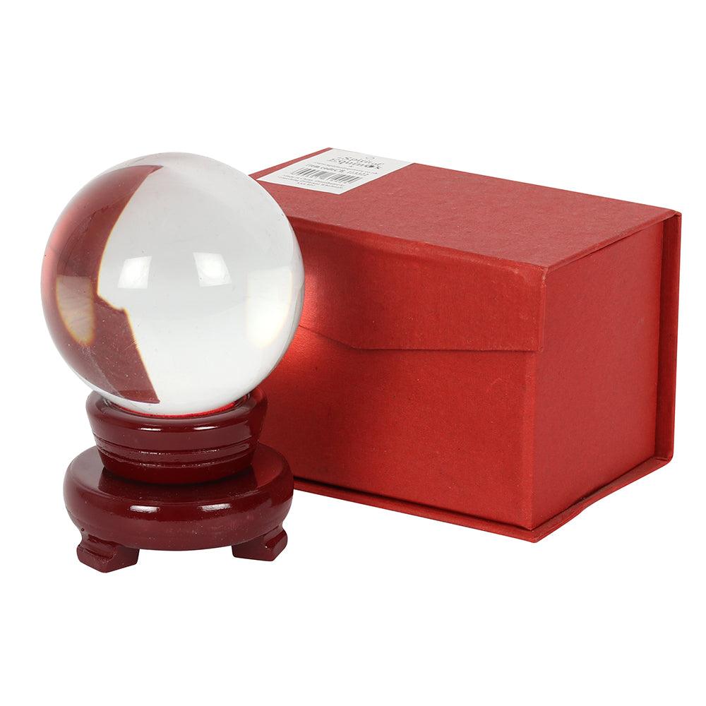View 8cm Crystal Ball with Stand information