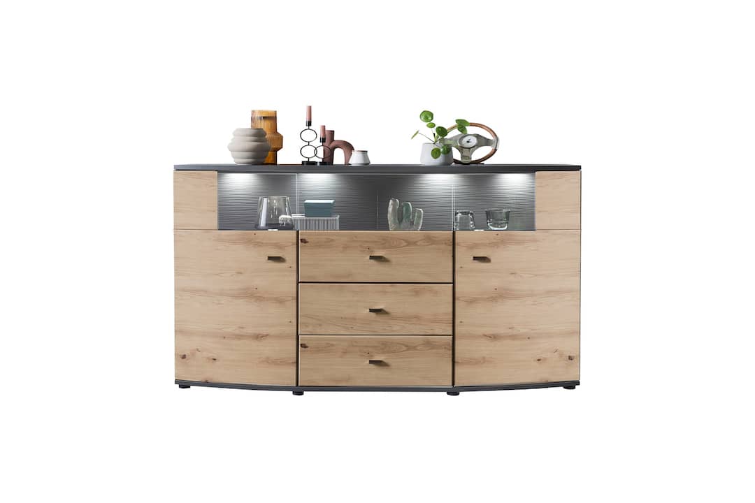 View Dera 85 Sideboard Display Cabinet 160cm information