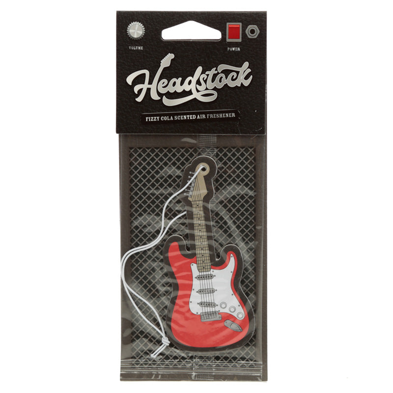 View Headstock Guitar Fizzy Cola Scented Air Freshener information