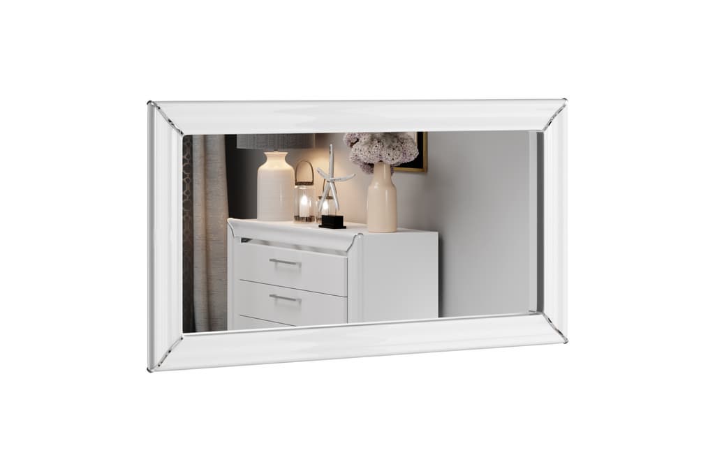 View Arno Wall Mirror 120cm White 120cm information