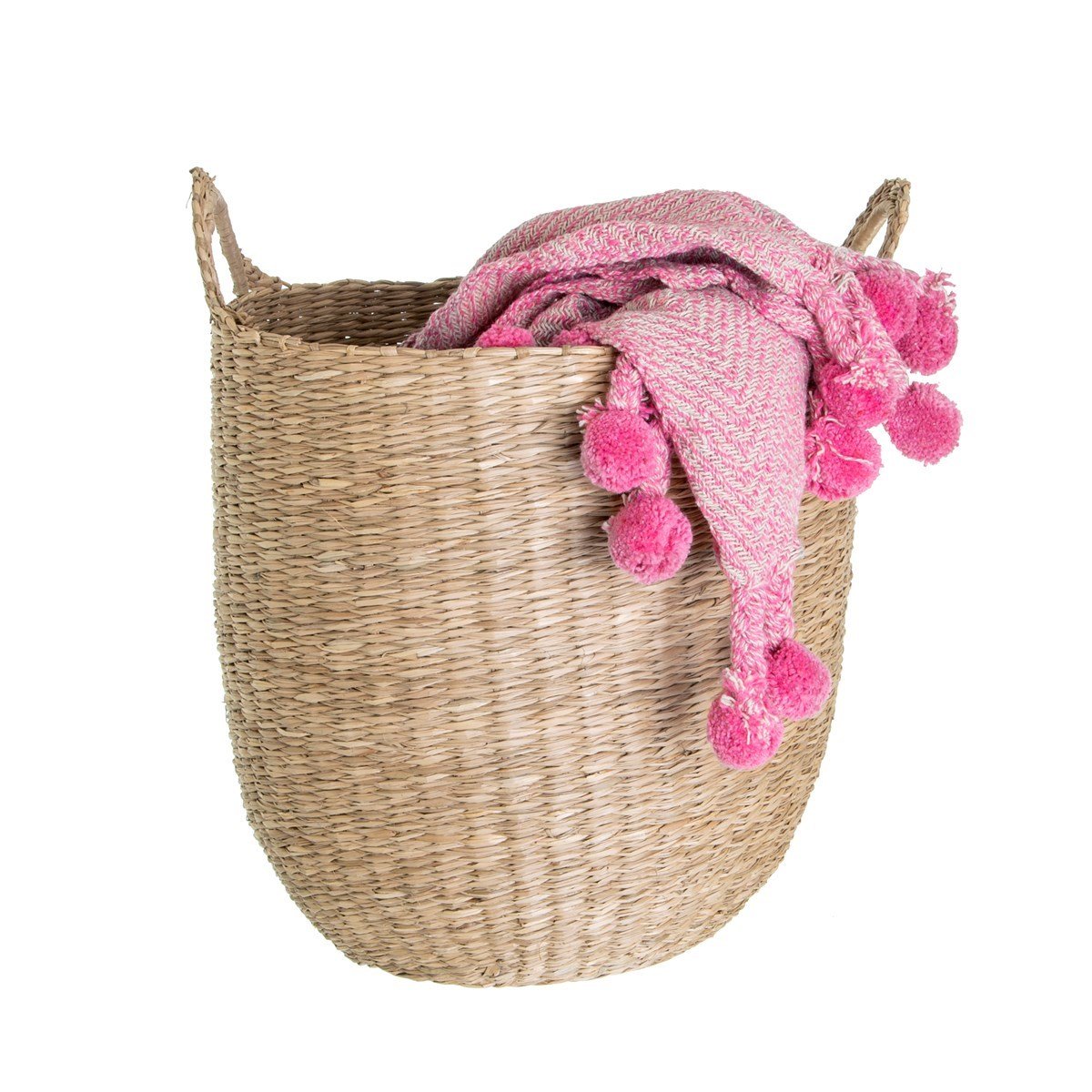 View Woven Seagrass Storage Basket information