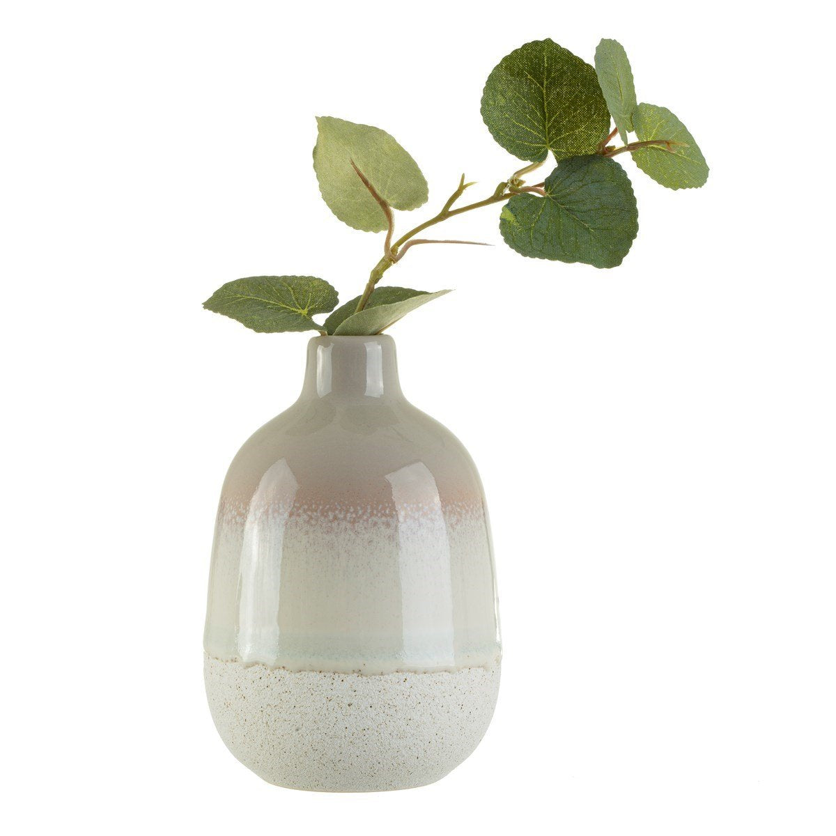 View Mojave Glaze Grey Vase information