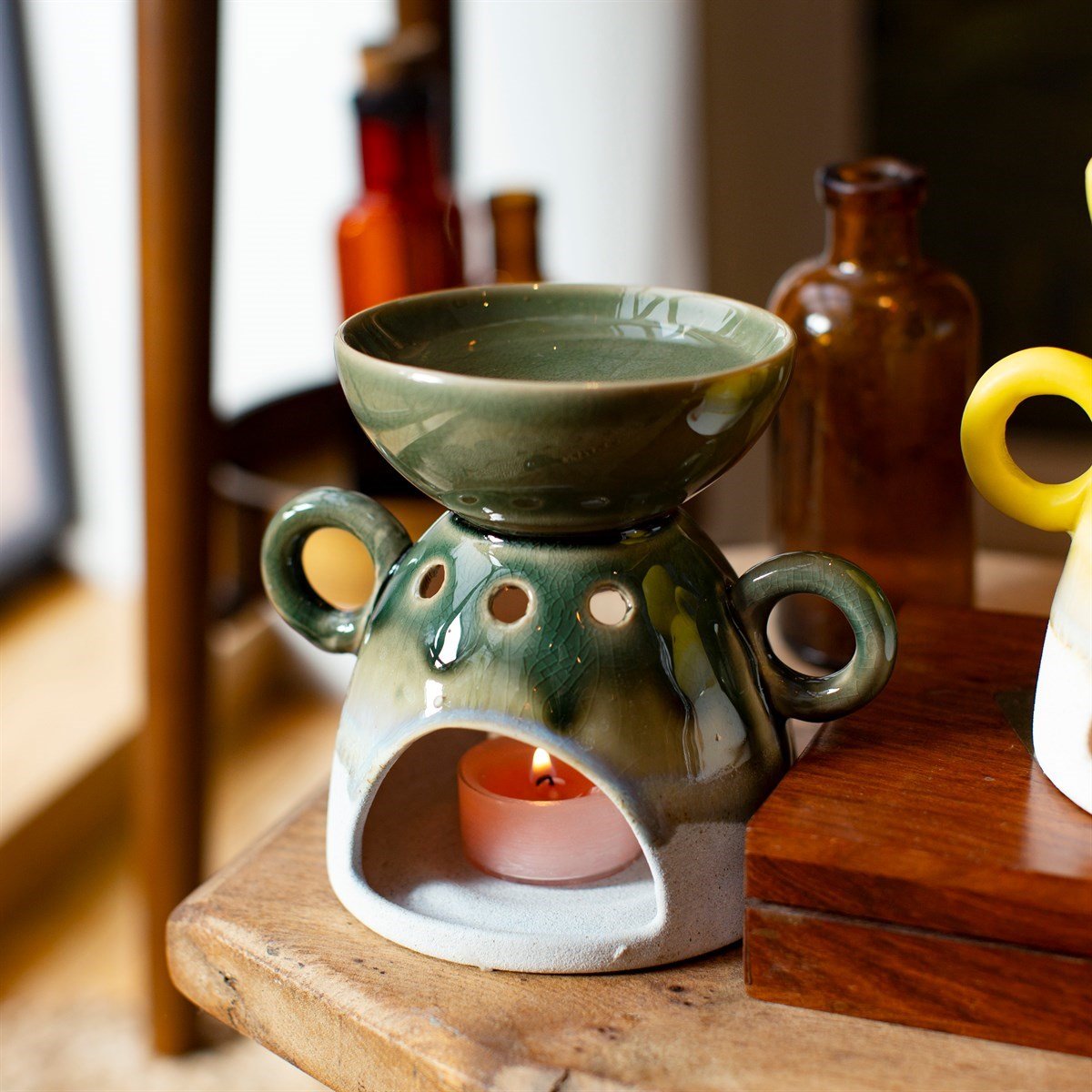 View Mojave Glaze Green Oil Burner information