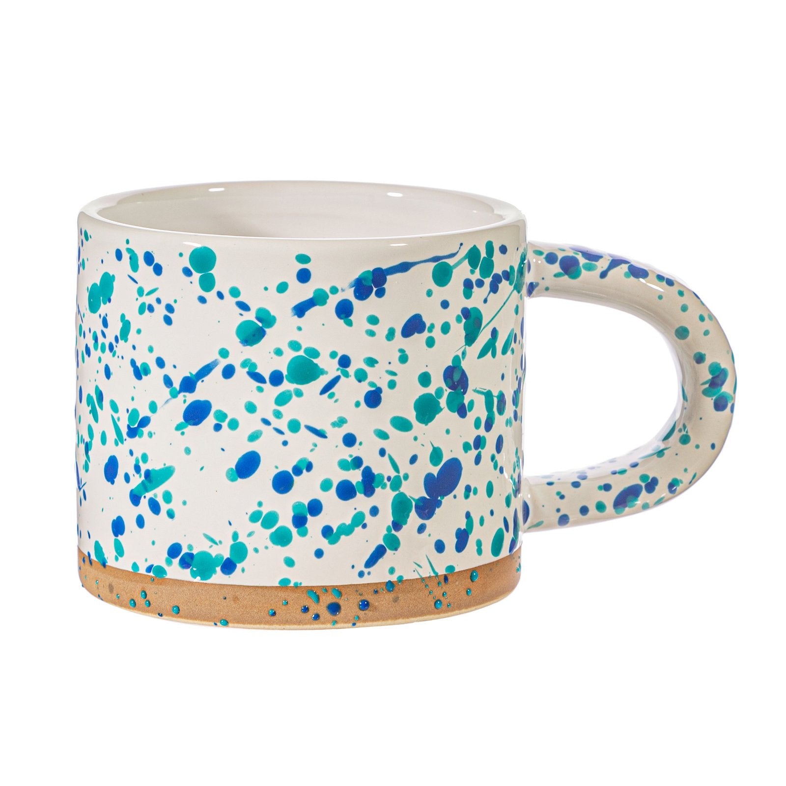 View Turquoise and Blue Splatterware Mug information