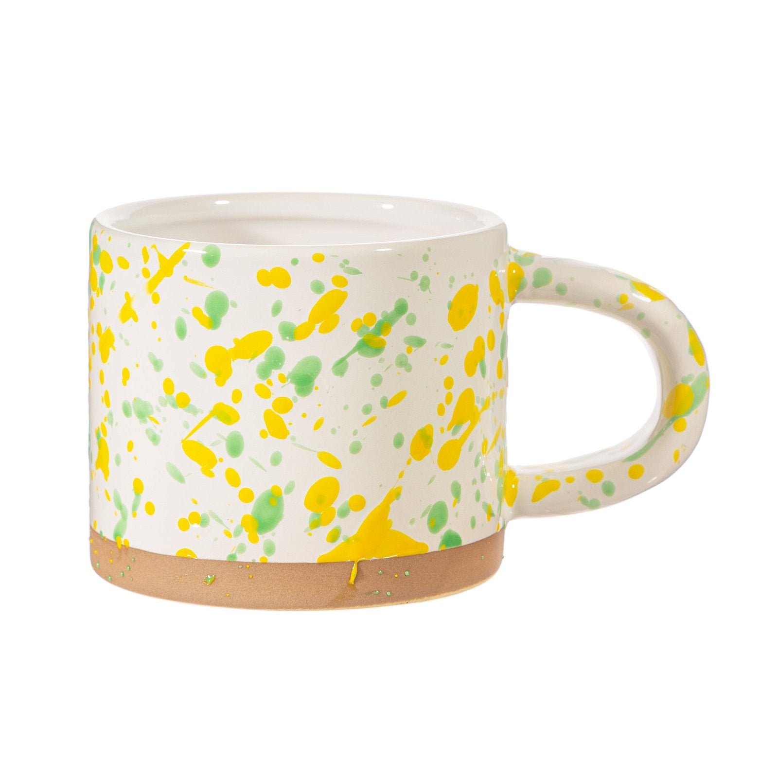 View Yellow and Green Splatterware Mug information