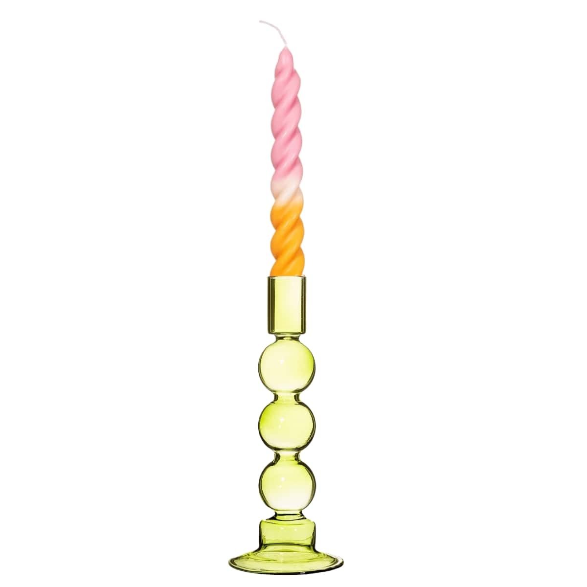 View Bubble Candleholder Olive information