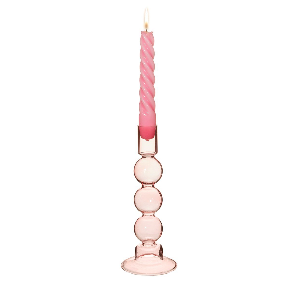 View Bubble Candleholder Pink information