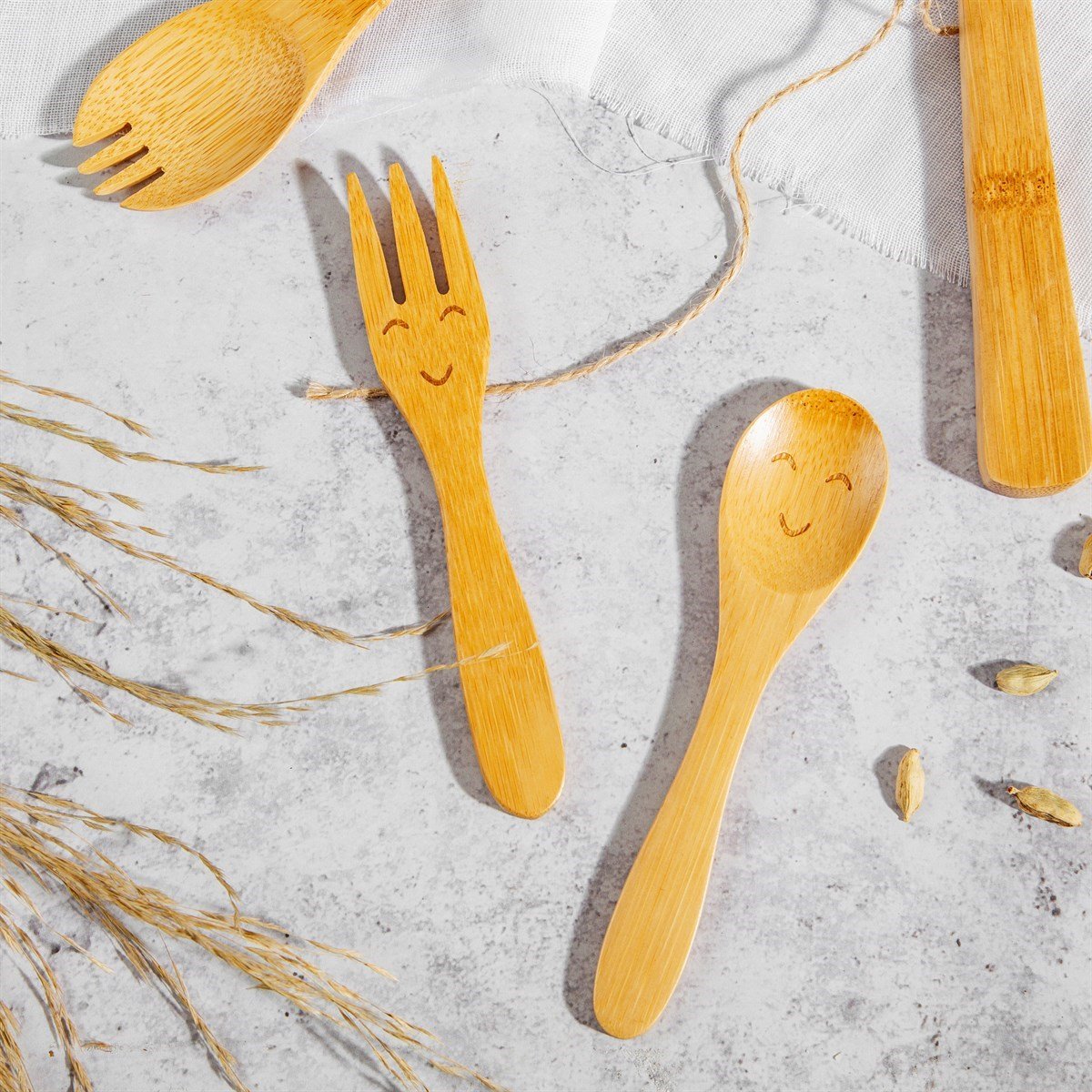 View Kids Bamboo Cutlery Set of 2 information