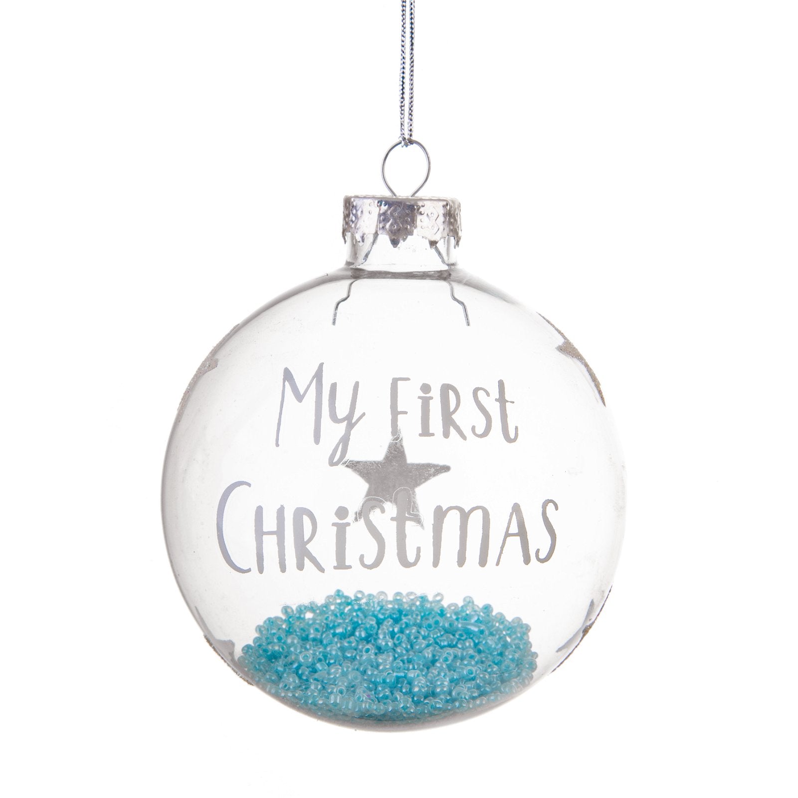 View Baby Boy First Christmas Bauble information