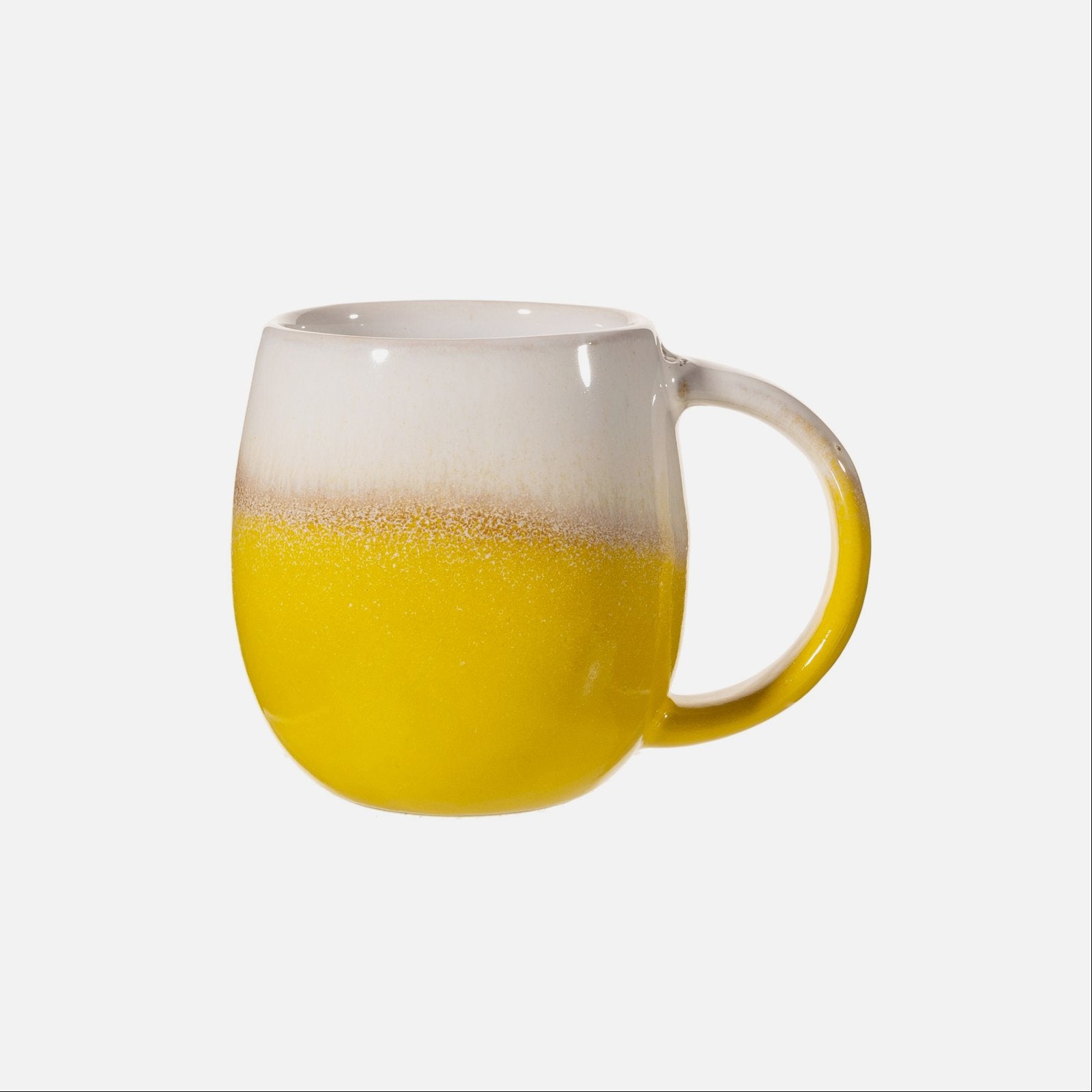 View Dip Glazed Ombre Yellow Mug information