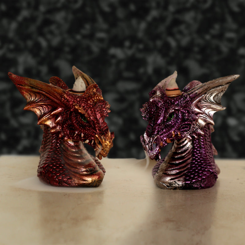 View Backflow Incense Burner Dragons Head information