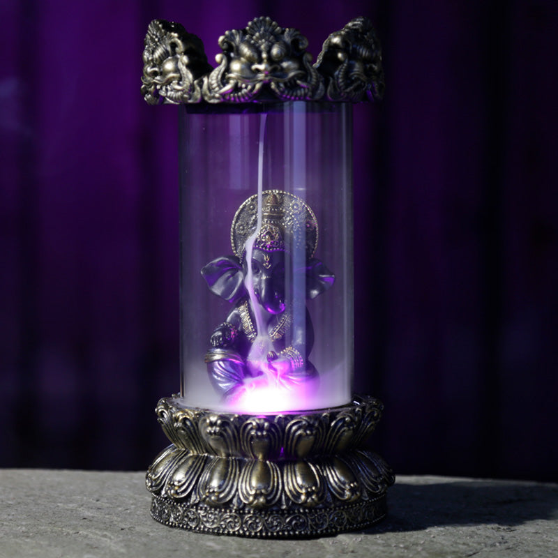 View Fantasy LED Backflow Incense Burner Ganesh information