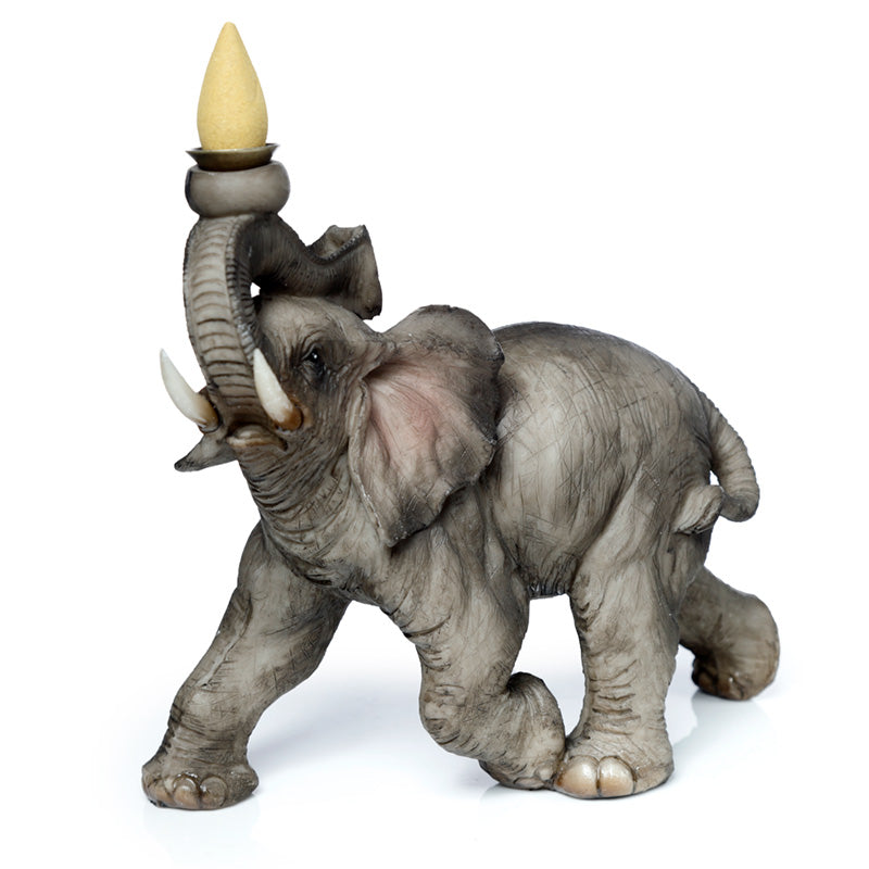 View Backflow Incense Burner Elephant information