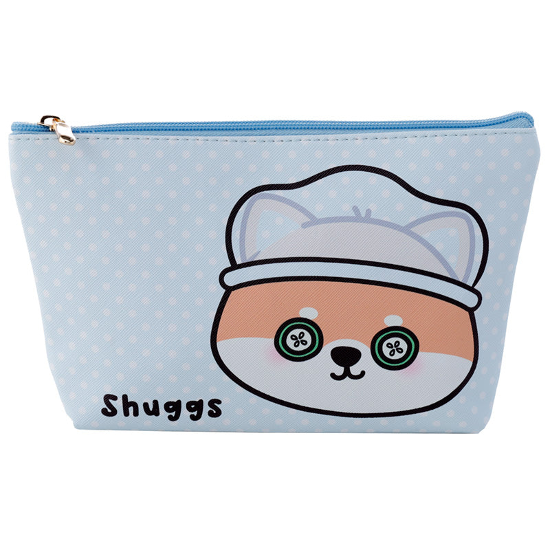 View Adoramals Shuggs the Shiba Inu Dog Medium PVC Toiletry Makeup Wash Bag information