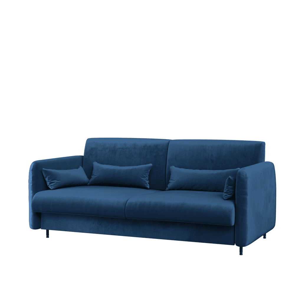 View BC18 Upholstered Sofa For BC01 Vertical Wall Bed Concept 140cm Navy Grey Matt information