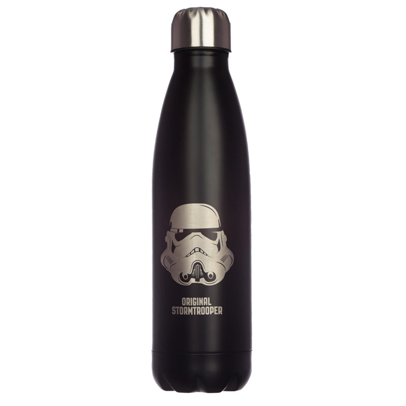 View Reusable Stainless Steel Insulated Drinks Bottle 500ml The Original Stormtrooper Black information