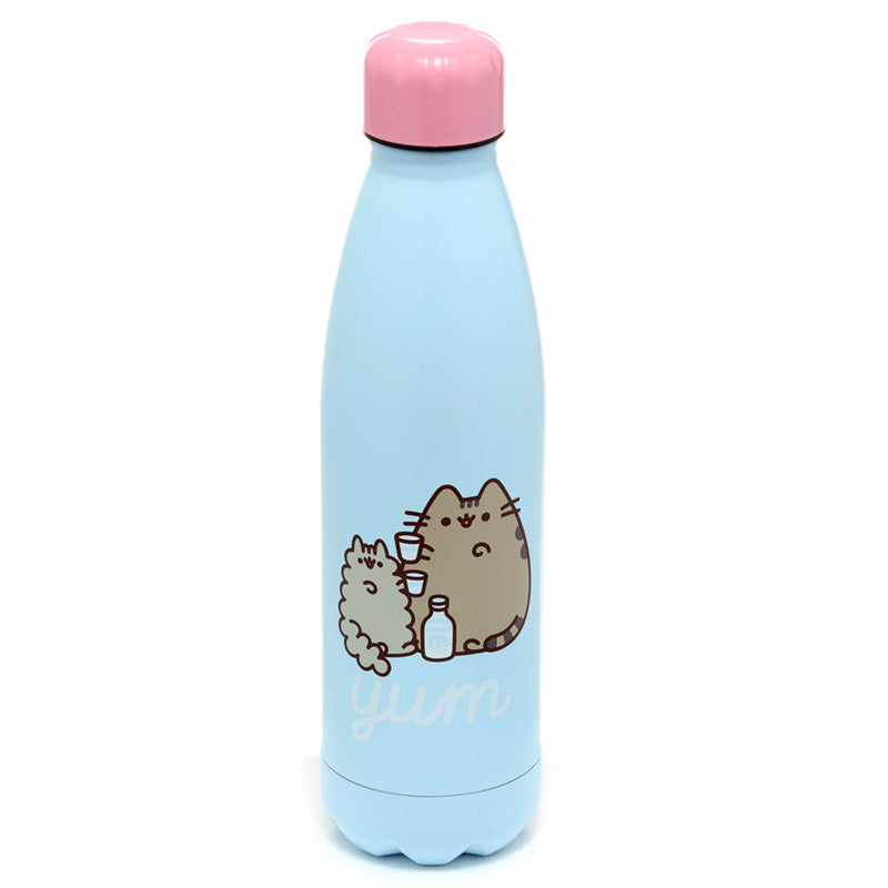 View Reusable Stainless Steel Insulated Drinks Bottle 500ml Pusheen the Cat Foodie information
