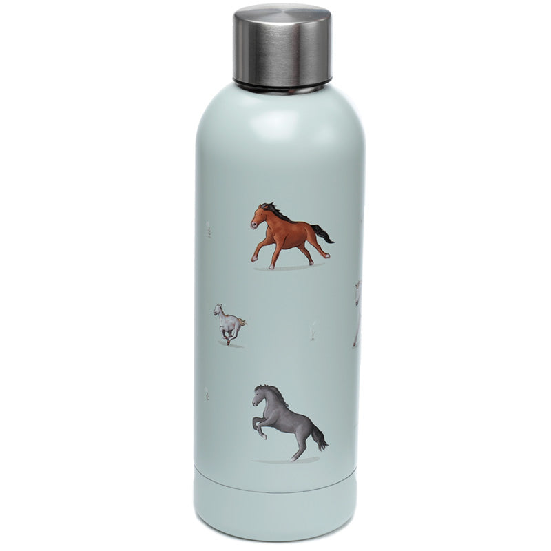 View Reusable Stainless Steel Insulated Drinks Bottle 530ml Willow Farm Horses information