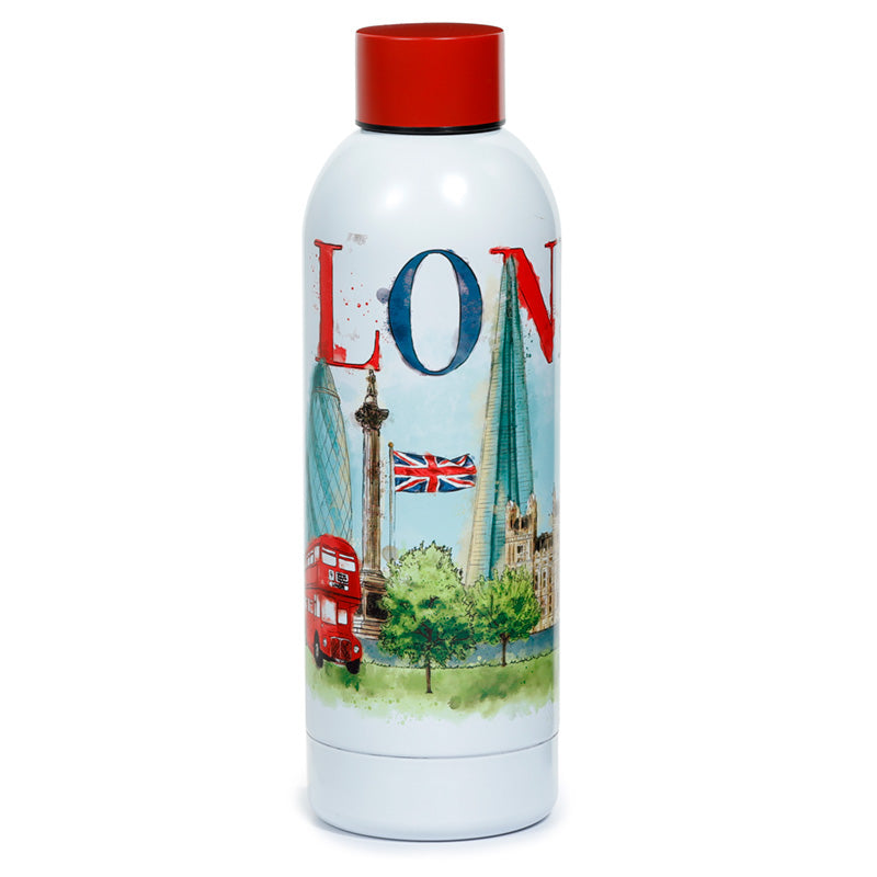 View Reusable Stainless Steel Insulated Drinks Bottle 530ml London Tour information