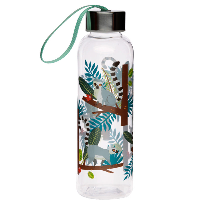 View Reusable Lemur Spirit of the Night 500ml Water Bottle with Metallic Lid information