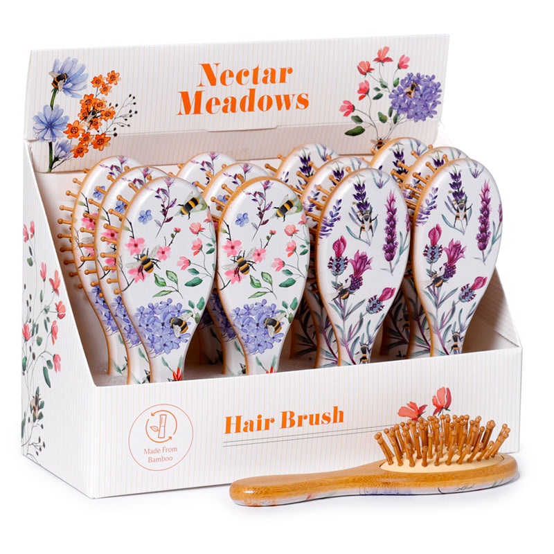 View 100 Bamboo Hair Brush Nectar Meadows information