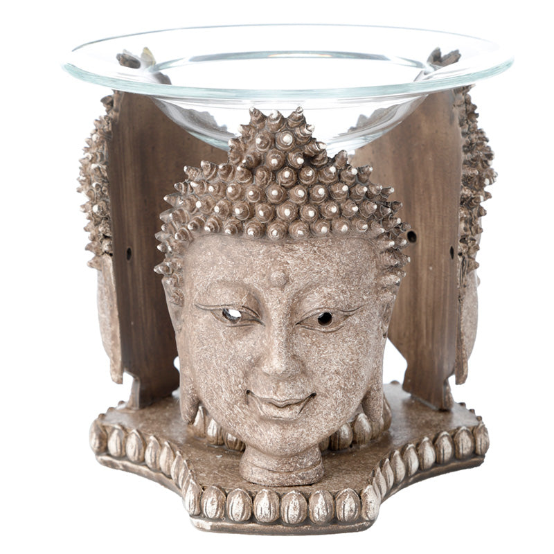View Thai Buddha Weathered Stone Effect Oil and Wax Burner information