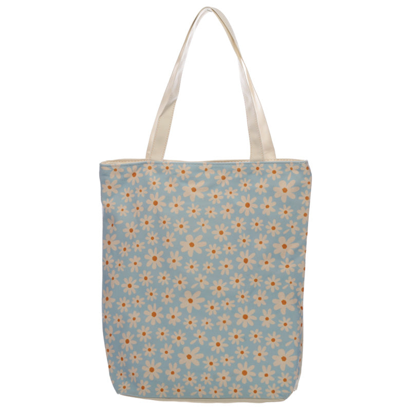 View Handy Cotton Zip Up Shopping Bag Oopsie Daisy information