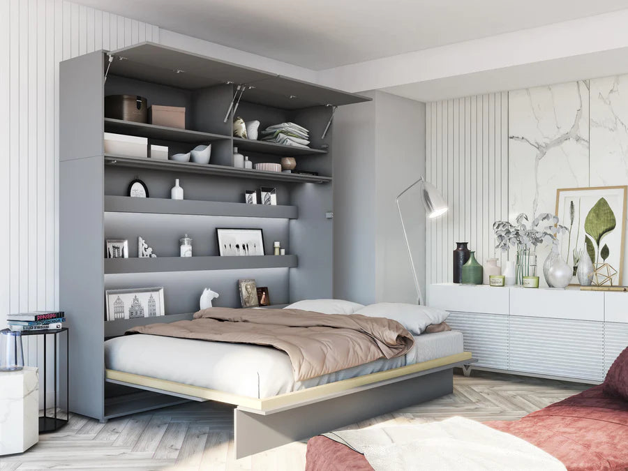 View CP09 Over Bed Unit for Horizontal Wall Bed Concept 140cm Grey Matt 215cm information