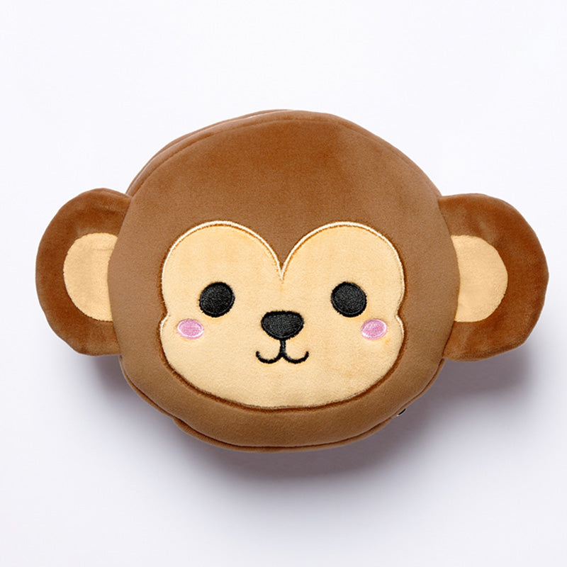 View Monkey Relaxeazzz Plush Round Travel Pillow Eye Mask Set information