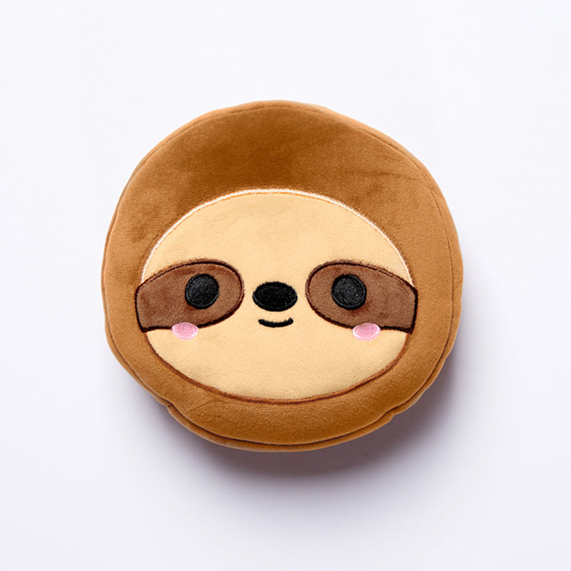 View Sloth Relaxeazzz Plush Round Travel Pillow Eye Mask Set information
