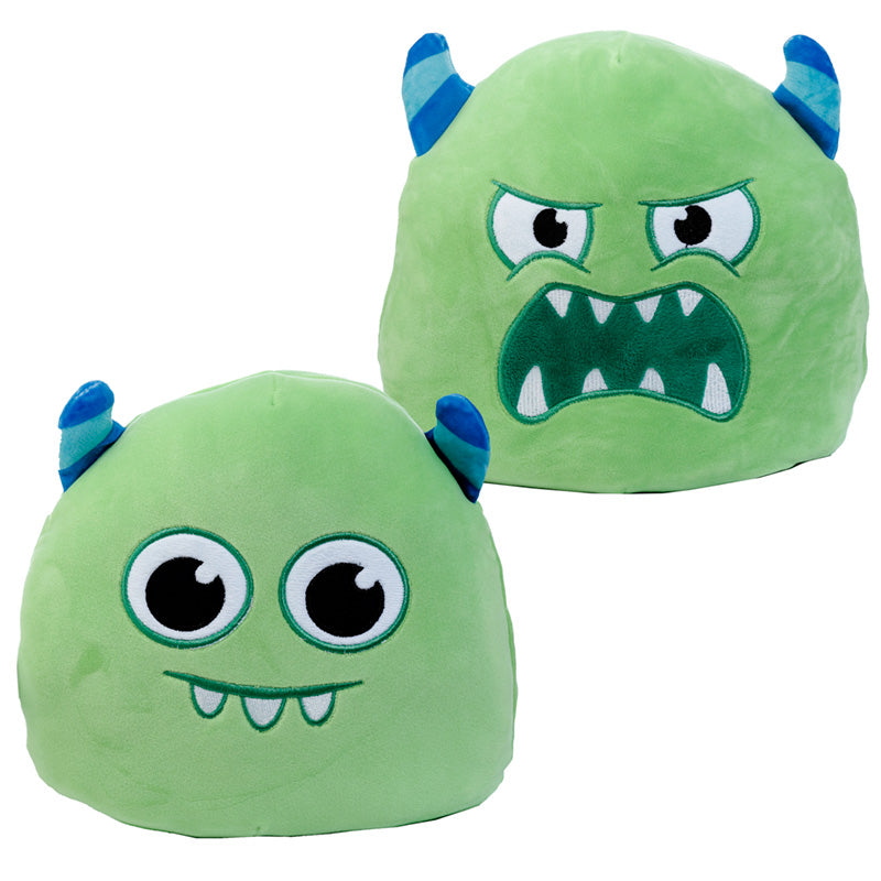 View Squidglys Gary the Green Monster Reversible Monstarz Plush Toy information