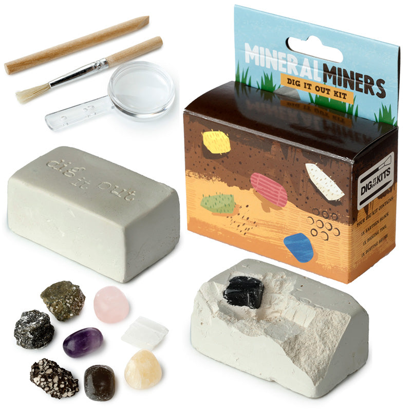 View Fun Excavation Dig it Out Kit Rocks Minerals Gems information
