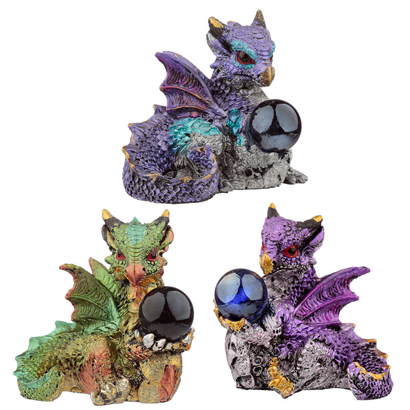 View All Seeing Orb Elements Dragon Figurine information