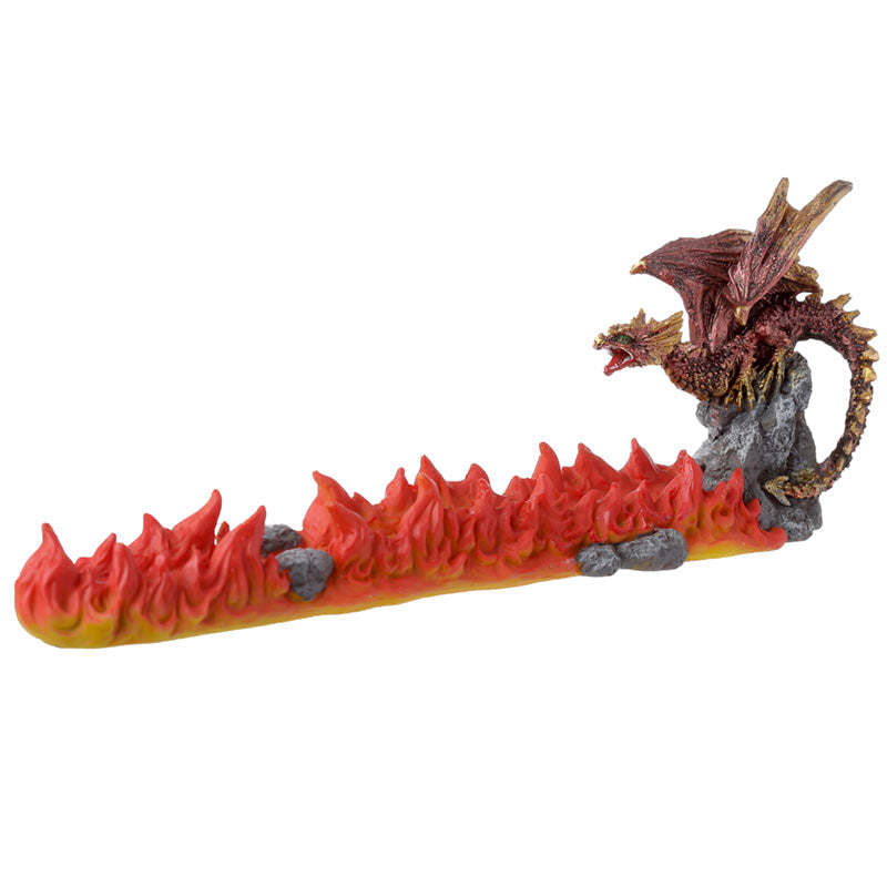 View Ashcatcher Incense Stick Burner Red Dragon Volcano information