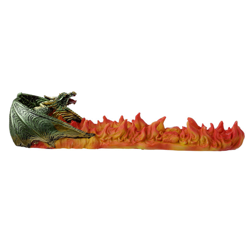 View Ashcatcher Incense Stick Burner Green Dragon Volcano information