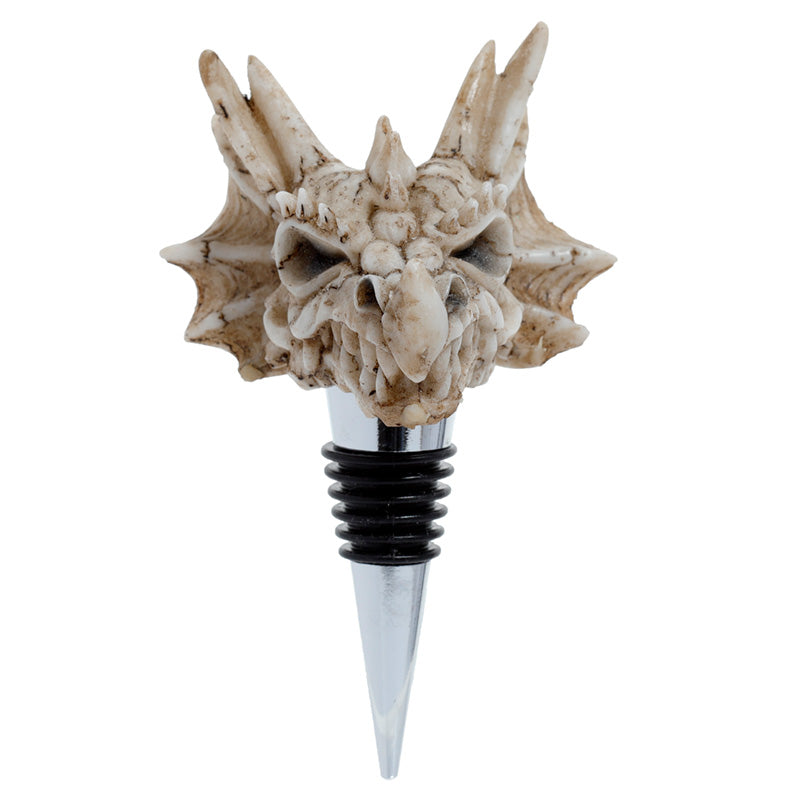 View Novelty Bottle Stopper Shadows of Darkness Dragon Skull information