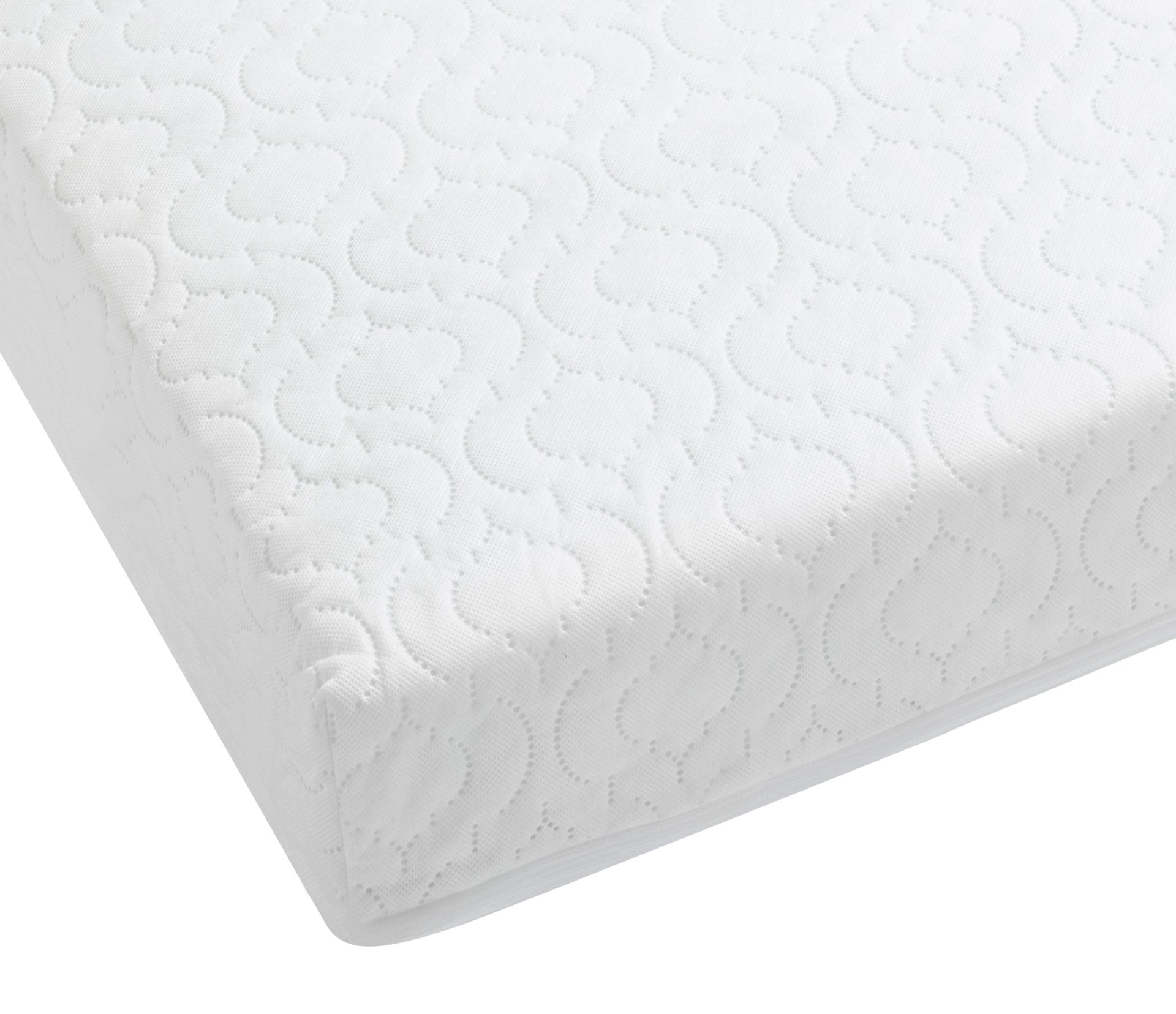 View Babymore Deluxe Sprung Cot Bed Mattress 140 x 70 x 10 CM information
