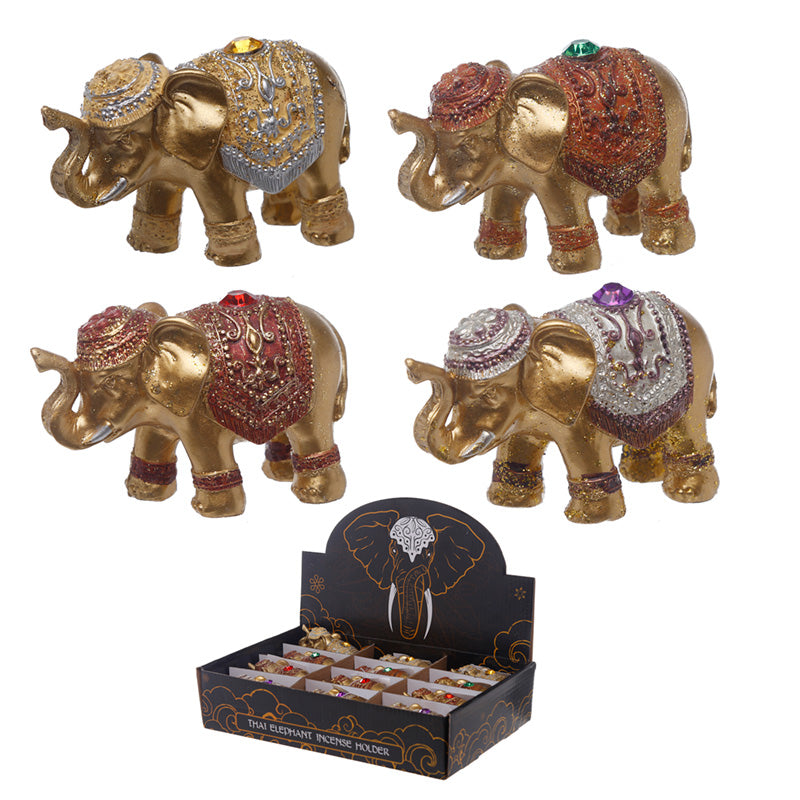 View Cute Mini Collectable Elephant Incense Stick Holder information