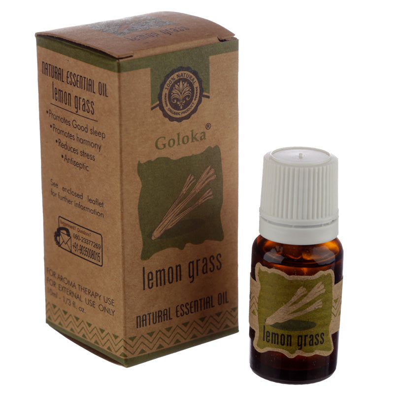 View Goloka Essential Oil 10ml Lemon Grass information