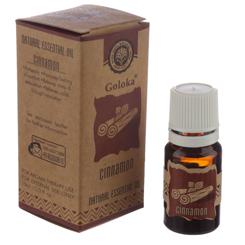 View 12x Goloka Essential Oil 10ml Cinnamon information