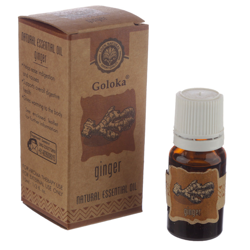 View 12x Goloka Essential Oil 10ml Ginger information