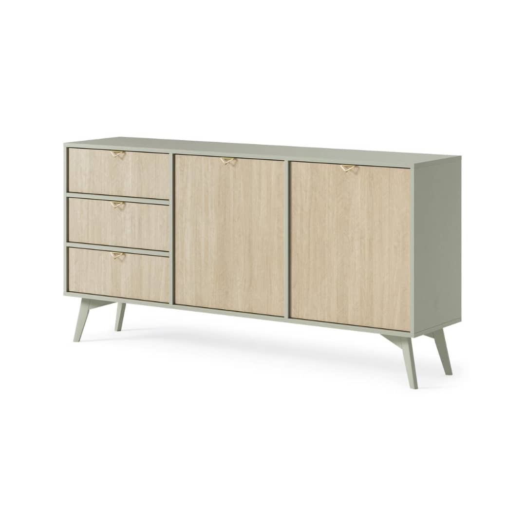 View Forest Large Sideboard Cabinet 158cm Green 158cm information