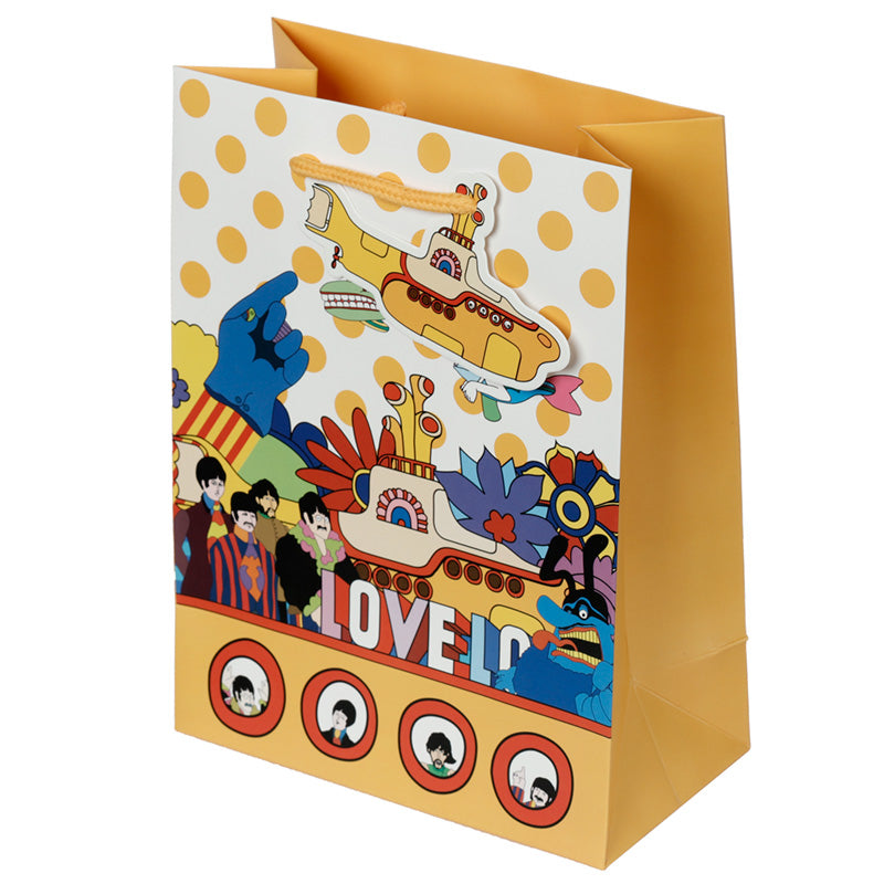 View The Beatles Yellow Submarine LOVE Medium Gift Bag information