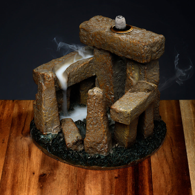 View Backflow Incense Burner Stone Circle information