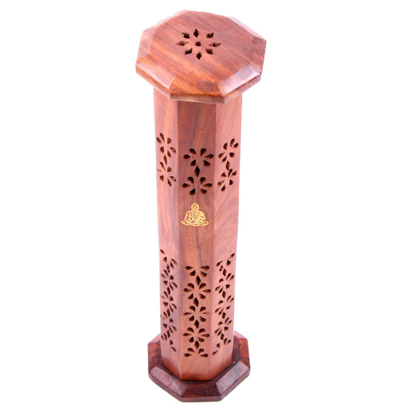 View Decorative Sheesham Wood Incense Tower information