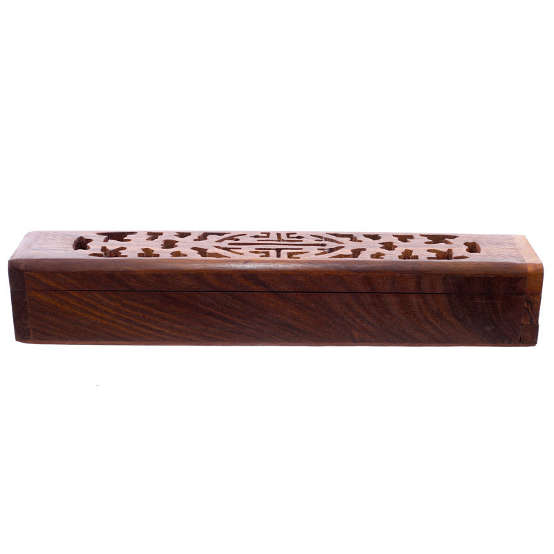 View Decorative Sheesham Wood Carved Incense Box information