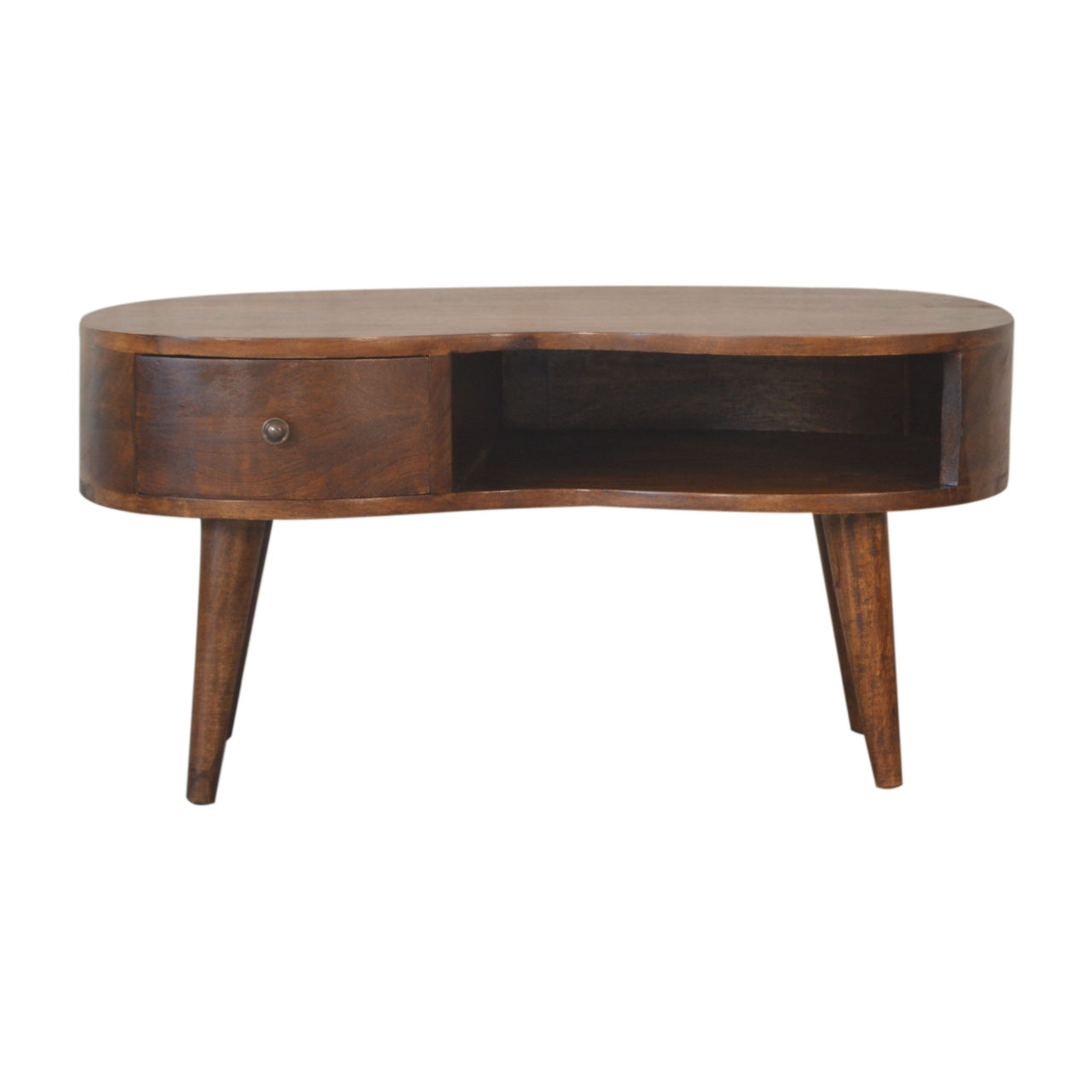 View Chestnut Wave Coffee Table information