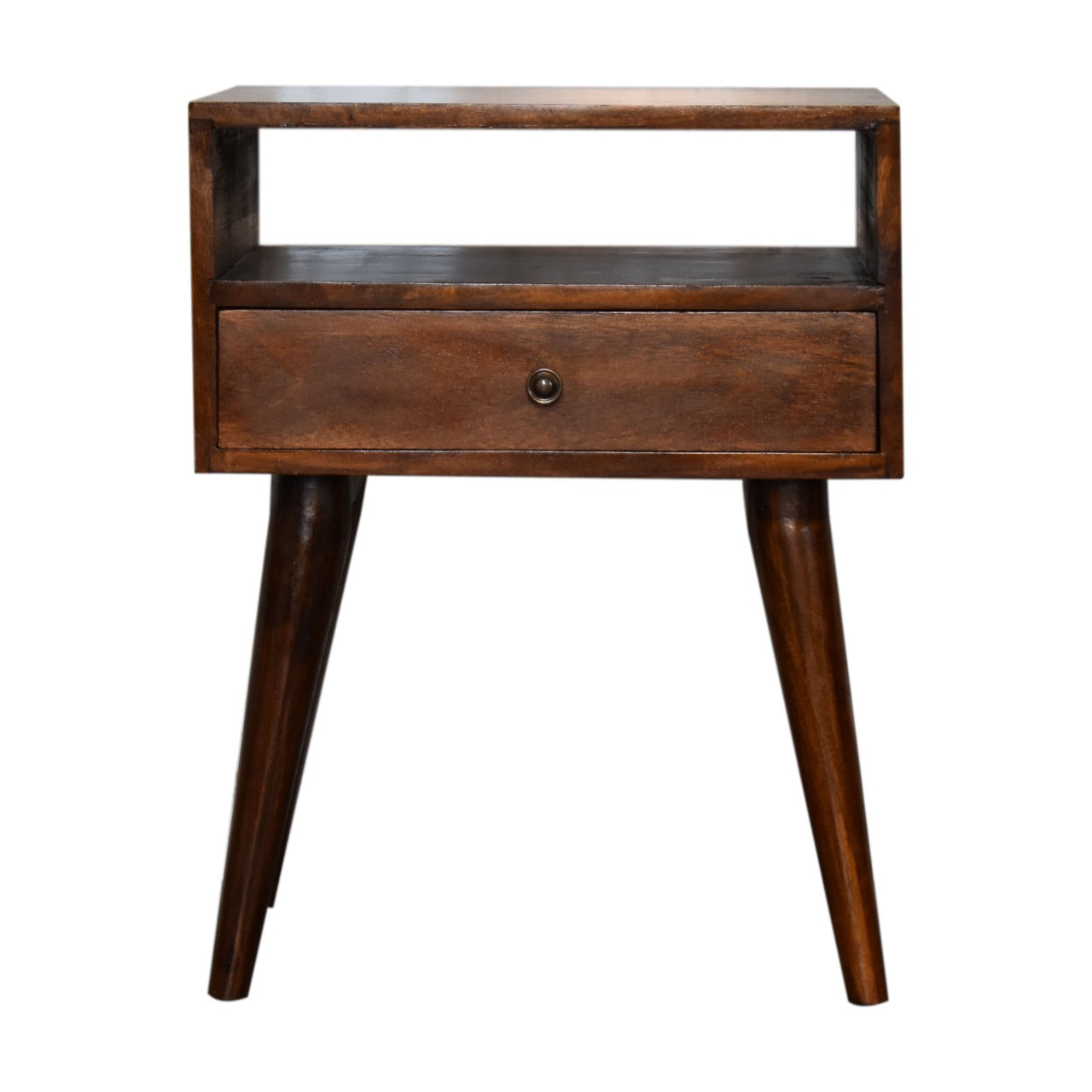 View Modern Chestnut Solid Wood Bedside information