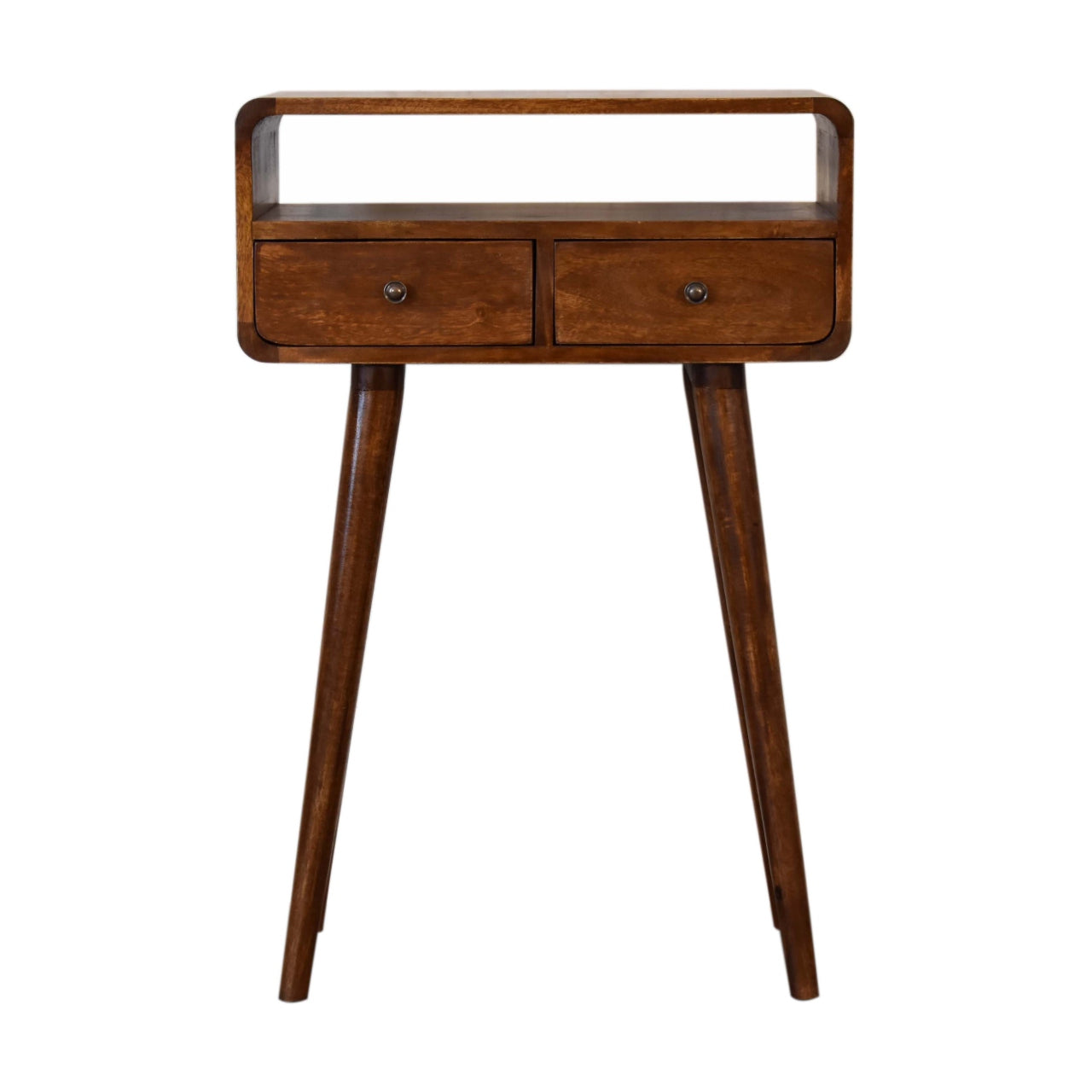 View Mini Chestnut Console Table information